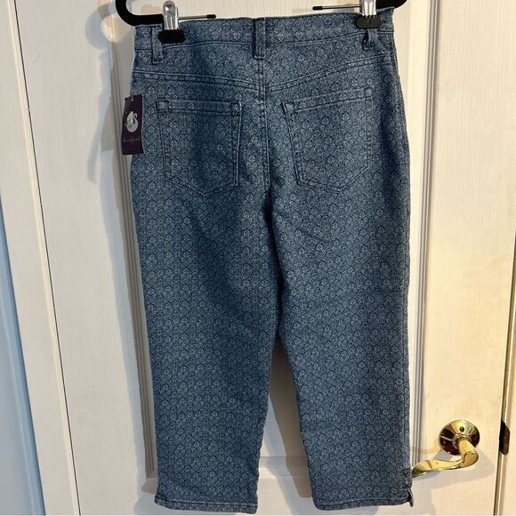 Gloria Vanderbilt Amanda Capri Jeans Sundance Size 4 - Picture 2 of 8